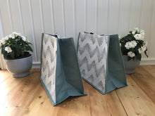 Load image into Gallery viewer, Farmers Market Set of Organic Tote Bags - Sea Salt