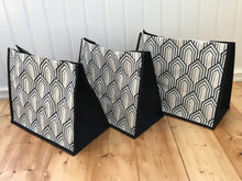 Load image into Gallery viewer, Farmers Market Set of Organic Tote Bags - City Scape