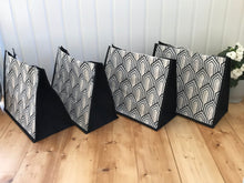 Load image into Gallery viewer, Farmers Market Set of Organic Tote Bags - City Scape